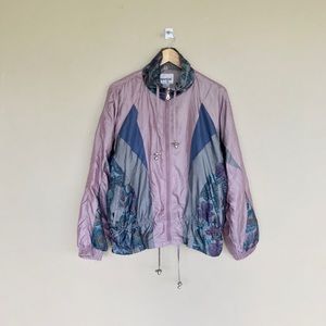 Vintage windbreaker track jacket